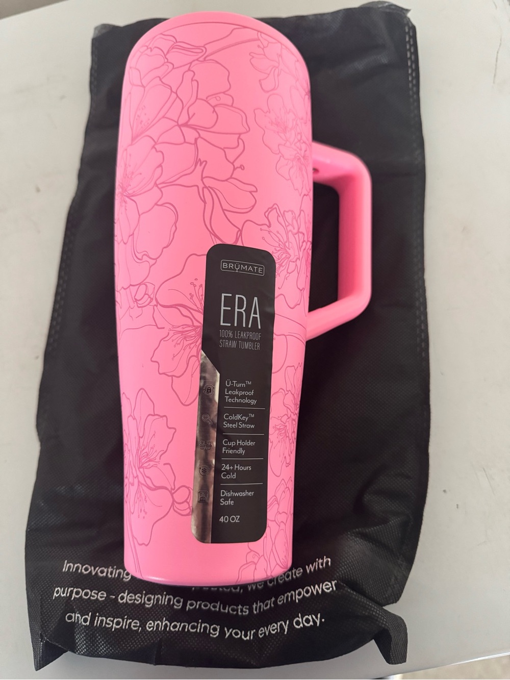 Brumate Era 40 oz Cherry Blossom